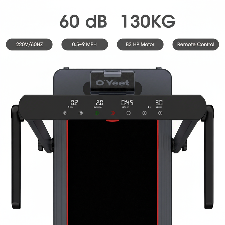 O'Yeet TM-YT102 2 in 1 Treadmill