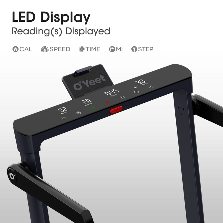 O'Yeet TM-YT102 2 in 1 Treadmill