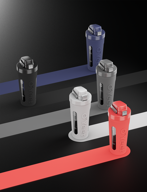 OYeet Shaker Bottle - Coral Red
