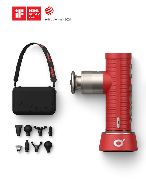 OYeet NEX Pro MG-T1 Massage Gun - Red