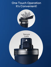 OYeet Shake Bottle - Prussian Blue